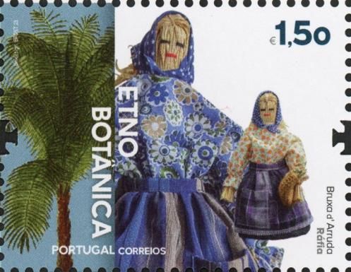 Witch of Arruda Doll and Raffia Palm