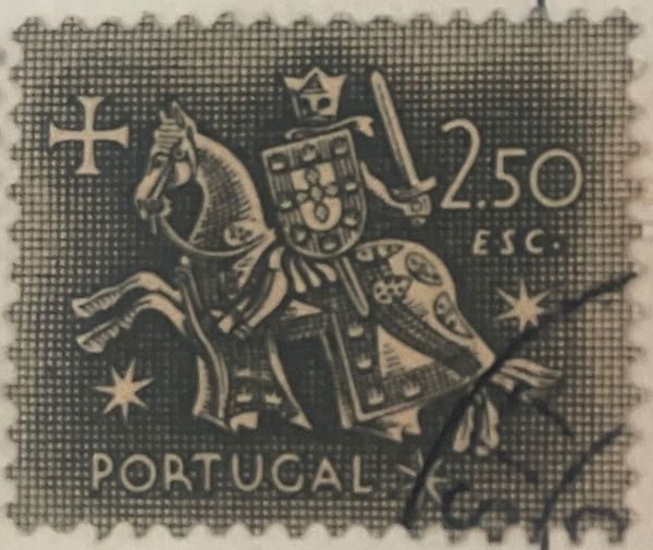 Knight on horseback (from the seal of King Dinis)