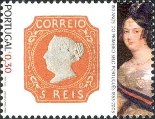 150 Years of Portuguese postage stamps - Lubrapex 2003