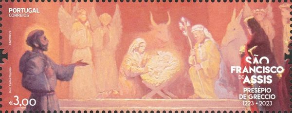 Saint Francis of Assisi Creating the Nativity Scene
