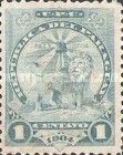 Sentenial Lion at Rest, Overprinted "1909"