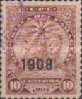Regular isues of 1910-21 surcharged habilitado