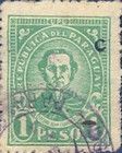 Pedro Juan Caballero with balck "C" overprint