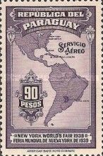Air Route Asuncion to New