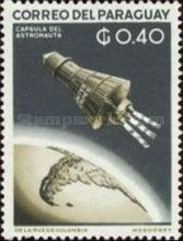 Mercury during landing, globe with the southern tip of South