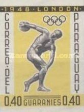 Statue of the discus thrower Myron