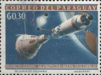 Gemini Space Capsule Docks with Agena Target Vehicle