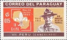 Lord Baden-Powell and VII Peru, canceled