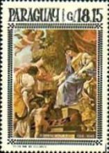 Prudence leading peace and abundance by Simon Vouet