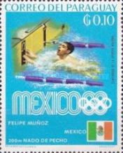 Felipe Munoz, Mexico, 200m breast stroke