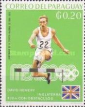 David Hemery, England, 400m hurdles