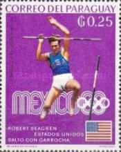 Bob Seagren, US, pole vault