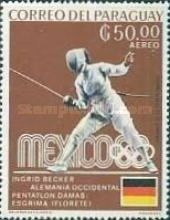 Ingrid Becker, West Germany, Fencing & Pentathlon