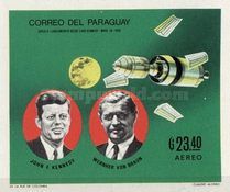 John F. Kennedy, Wernher von Braunn and Saturn 10