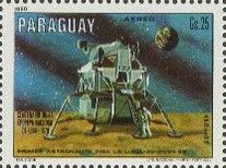 Neil Armstrong on the moon