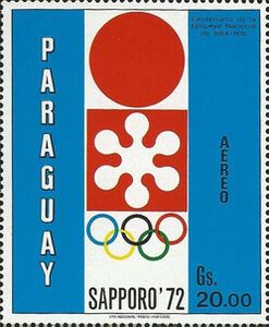 Emblem of the Winter Olympic Games 1972, Sapporo