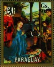 Adoration of Jesus by Schongauer