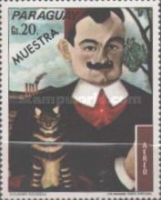 Man with cat, Rousseau