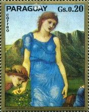 "Mirror of Venus", E. Burne-Jones