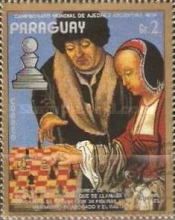 Chess-painting by L. von Leyden