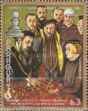 Chess-painting by Muehlich