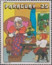 Little Red Riding Hood with grandmother