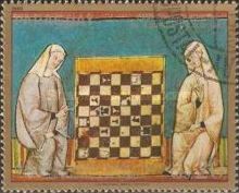Miniatures from the chess book of King Alfonso X of Castile