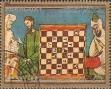 Miniatures from the chess book of King Alfonso X of Castile