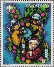 Christmas tree, Overprinted