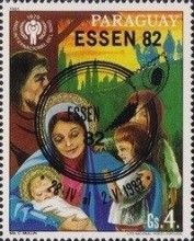 Nativity Scene, Overprinted