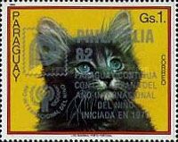 Cat on yellow, Overprinted