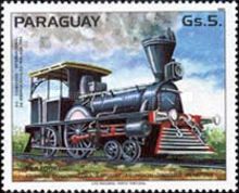 Paraguay - First Locomotive "SAPUCAI"