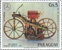 Daimler-Maybach "riding car" (1885)