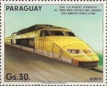 TGV-mail train