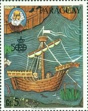 Marco Polo and ship