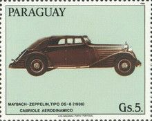 Zeppelin, DS-8, Stromlinien-Cabriolet, 1936