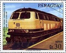 Diesel locomotive, class 218