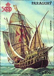 Caravel of Christopher Columbus