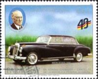 Konrad Adenauer (1876-1967), Chancellor of Germany; Mercedes