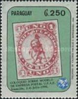 FDC of Paraguay stamps