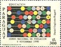 Education. Abacus with symbols