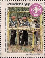 Guide with boys