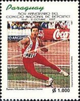 Ramón M. Gimenez Gaona, discus thrower