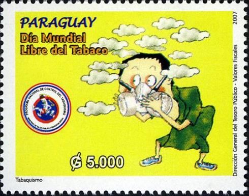 Paraguay with Gasmask