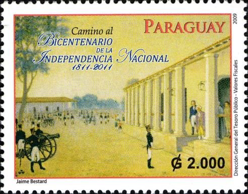 Soldiers with Cannon in front of governor´s House