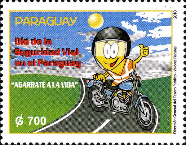 Biker with Helmet