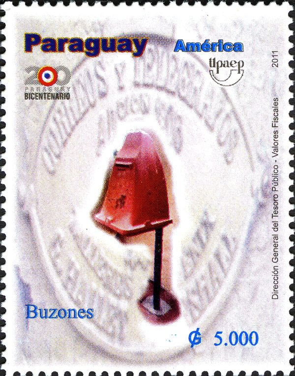 Mail boxes - Red Mailbox