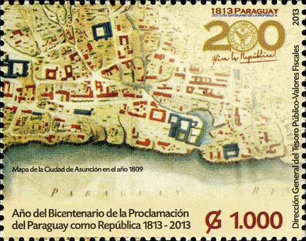 Proclamation of Paraguay as Republic 1813-2013