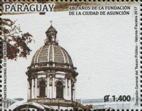 480th Anniversary of the Foundation of Asuncion