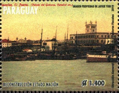 Old Photo of Asuncion Port